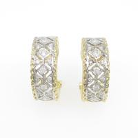 K18YG／K18WG ダイヤモンドイヤリング10％引き