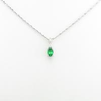 PT グリーンガーネットネックレス