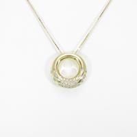 750YG／K18YG ダイヤモンドネックレス10％引き