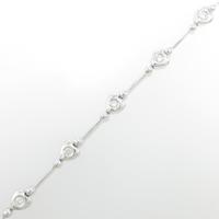 750WG ダイヤモンドブレスレット