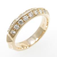 K18PG ダイヤモンドリング