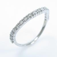 K18WG ダイヤモンドリング