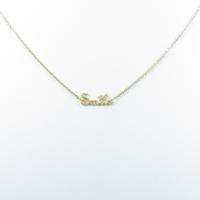 K18YG ダイヤモンドネックレス