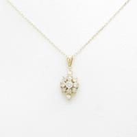 K18YG ダイヤモンドネックレス20％引き
