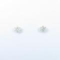 【リメイク】K18YG ダイヤモンドピアス 0．321ct・0．362ct・G・I1・GOOD