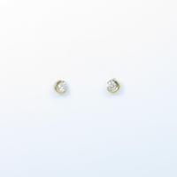 スタージュエリー ムーンセッティング ピアス