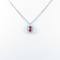 PT ルビーネックレス