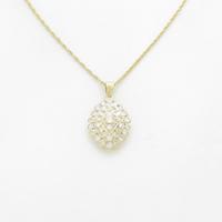 K18YG ダイヤモンドネックレス