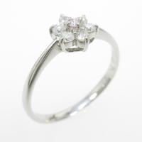 PT フラワー ダイヤモンドリング