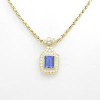 ミキモト タンザナイトネックレス