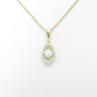 K18YG ダイヤモンドネックレス