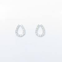 【リメイク】K18WG ダイヤモンドピアス