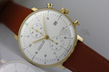 ユンハンス　027 7800 00　MAX BILL BY JUNGHANS Chronoscope　マックス・ビル　バイ　ユンハンス　クロノスコープ