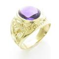 K18YG アメジストリング