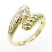 K18YG ダイヤモンドリング10％引き