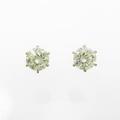 【リメイク】K18YG ダイヤモンドピアス 0．406ct・VLY?LY・I1・VG?G