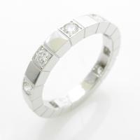 カルティエ ラニエール ハーフダイヤ リング