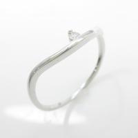 【リメイク】K18WG ダイヤモンドリング