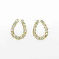 【リメイク】K18YG ダイヤモンドピアス