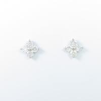 PT フラワー ダイヤモンドピアス