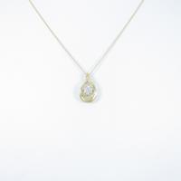 【リメイク】K18YG ダイヤモンドネックレス 0．532ct・G・I1・GOOD