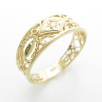 K18YG ダイヤモンドリング