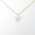 【リメイク】K18YG ダイヤモンドネックレス 0．434ct・J・I1・GOOD10％引き