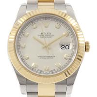 ロレックス 116333G デイトジャスト? SSxYG 自動巻