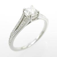 ティファニー ルシダ リング 0．45ct・H・VS1