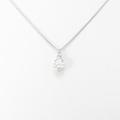 プラチナダイヤモンドネックレス 0．389ct・G・SI2・GOOD