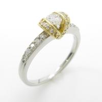 PT／K18YG ダイヤモンドリング