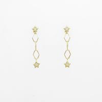 アーカー シュシュ エトワール ピアス