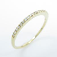 エテ ハーフエタニティ ダイヤモンドリング