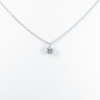 PT ソリティア ダイヤモンドネックレス