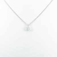 【リメイク】K18WG ダイヤモンドネックレス