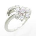 プラチナダイヤモンドリング 0．123ct・FLPP・VVS2