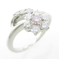プラチナダイヤモンドリング 0．123ct・FLPP・VVS2