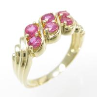 K18YG ルビーリング