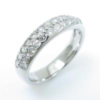 PT ハーフエタニティ ダイヤモンドリング