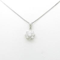 PT フラワー ダイヤモンドネックレス