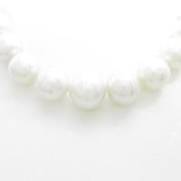 シルバークラスプ シロチョウパールネックレス