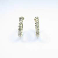 K18YG ダイヤモンドイヤリング