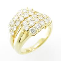 K18YG ダイヤモンドリング