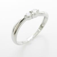 K14WG ダイヤモンドリング