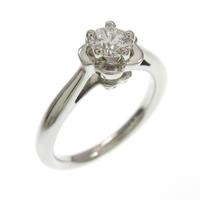 シャネル カメリア リング 0．31ct・D・VVS2・VG