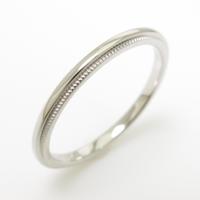 ティファニー ミルグレイン リング