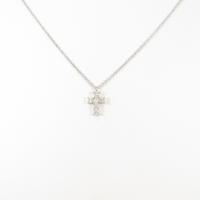 ヴァンドーム クロス ダイヤモンドネックレス