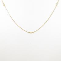 K18YG ダイヤモンドネックレス