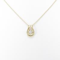 K18YG ダイヤモンドネックレス