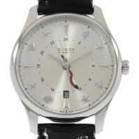 グッチ 126．3／YA126332 Gタイムレス GMT 自動巻